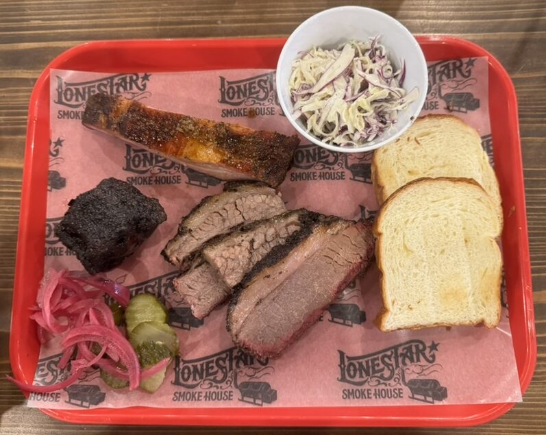 Lonestar Smokehouse BBQ Texas-style BBQ Plate
